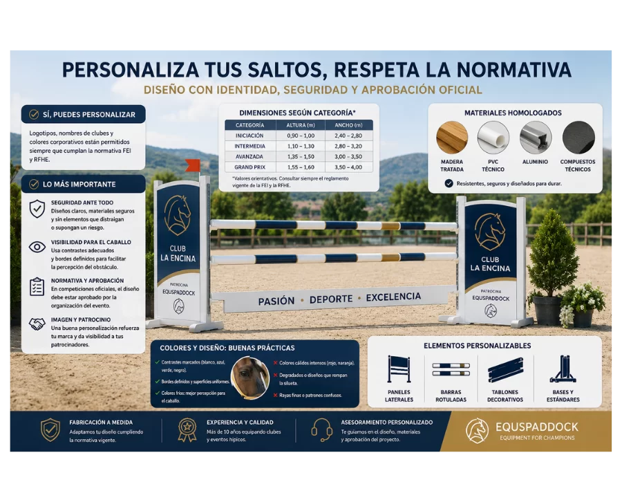 personalización obstáculos